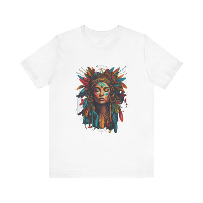 Bohemian Spirit Tee | Colorful Goddess Shirt, Artistic Graphic Tee, Festival Top, Unique Gift for Her, Boho Clothing