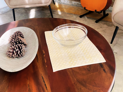 The 'Gather' Handwoven Reed Placemats (Set of 6)